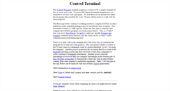 Desktop Screenshot of ctrlterm.com